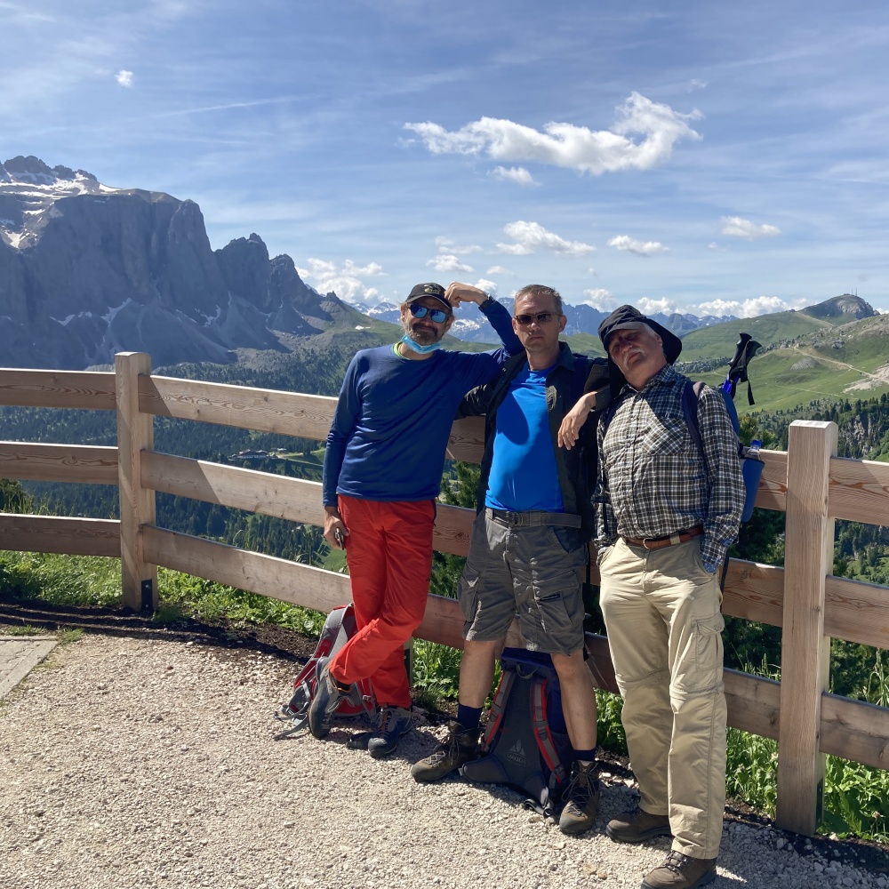 7. Wandertag: Dolomiten - von Ciampinoi zur Steinernen Stadt