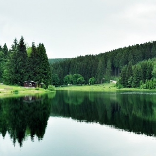 Ein Campingwochenende an der Lütschetalsperre bei Oberhof