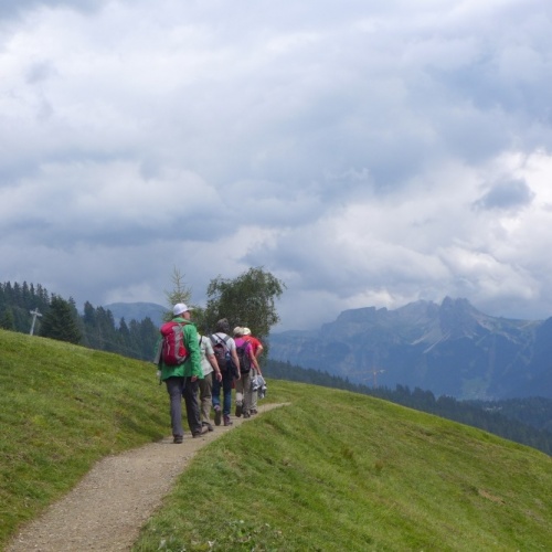 28.08. Wandern auf der Seiser Alm und Fahrt ins Vinschgau