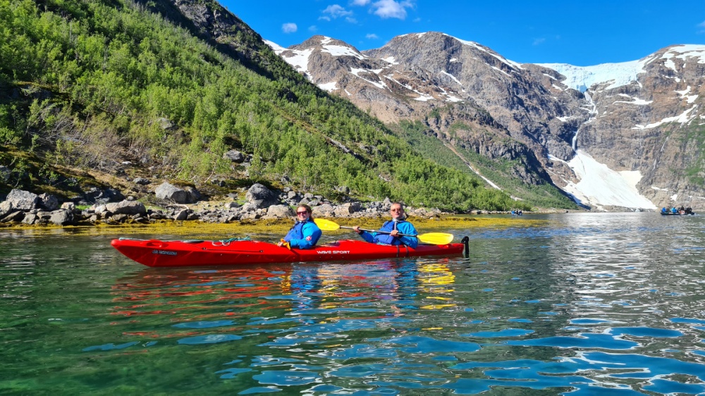 Seakajaking im Isfjorden