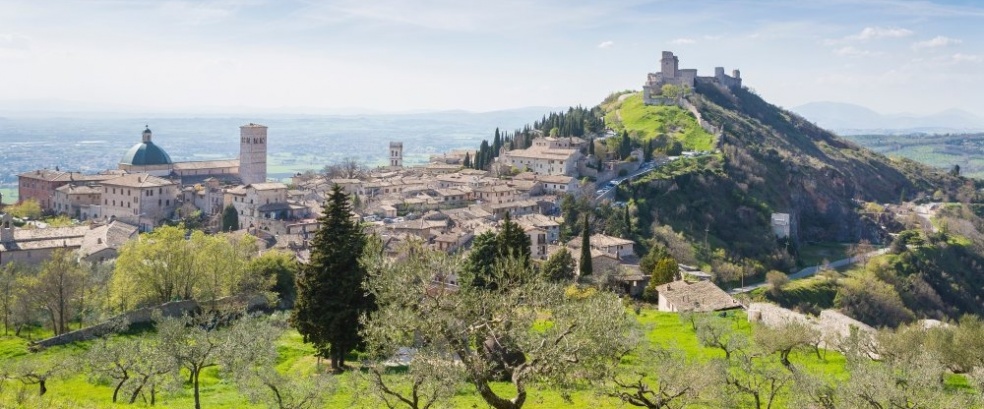 Italien - Zu Fuß von Assisi nach Rom