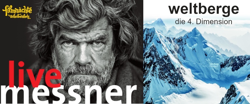 Reinhold Messner LIVE - Weltberge - die 4. Dimension
